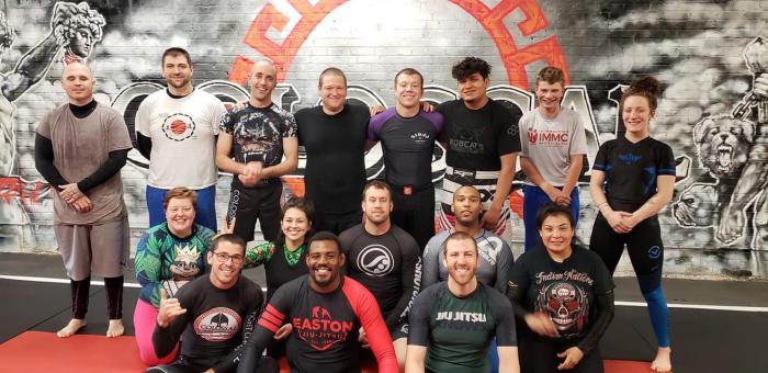 Isiah Wright seminar at Colossal Fight Company