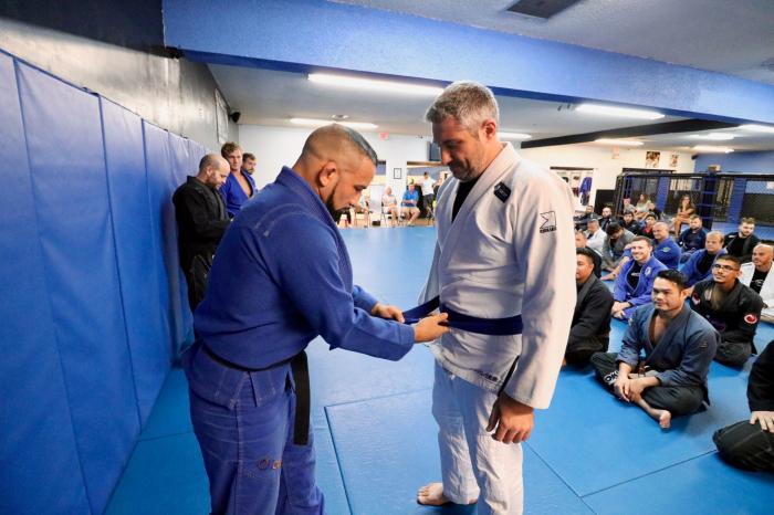 Blue belt · August 5, 2019 · Promoted by Paul Rodriguez