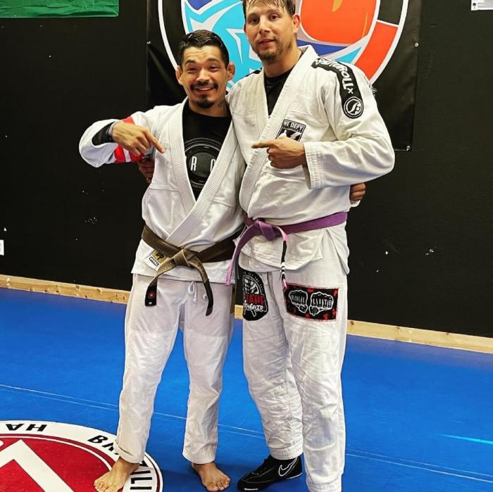 Purple belt · July 6, 2019 · Promoted by Jose Aquino