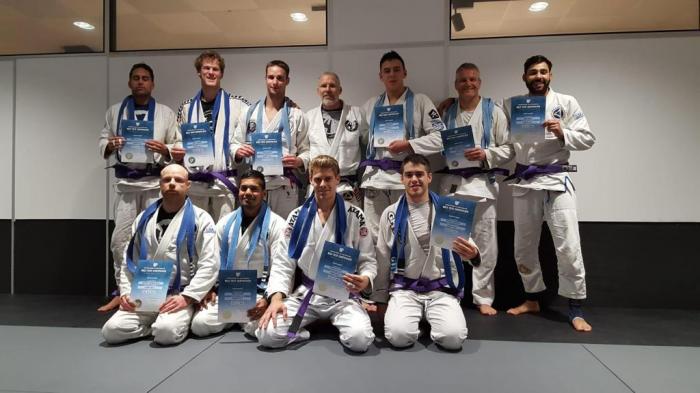 Purple belt · November 24, 2018 · Promoted by Harold Harder