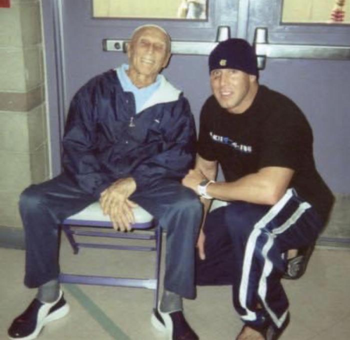 Grand master Helio and me 2006