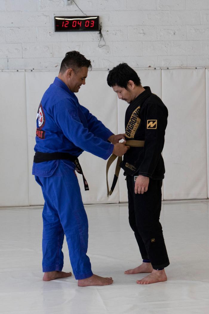 Brown belt · June 12, 2021 · Promoted by Elizandro Beda