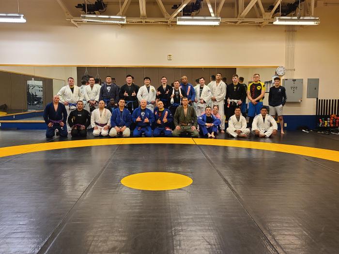 US Army Jiu Jitsu at Camp Humphreys, South Korea!