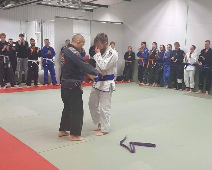 Blue belt · October 19, 2017 · Promoted by Magnus Holm