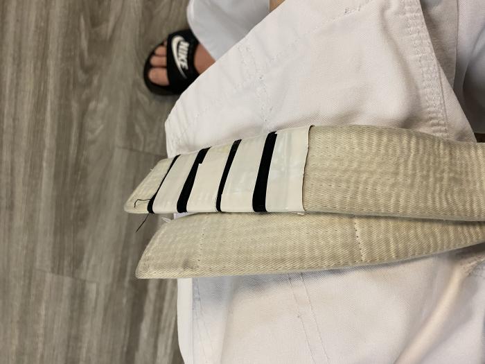 White belt · April 1, 2017