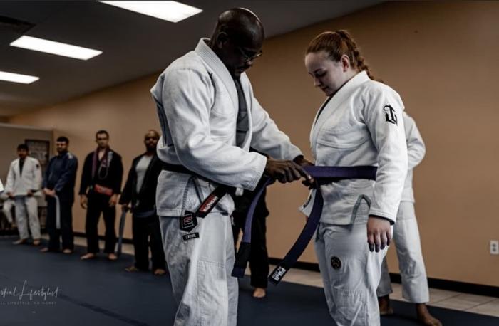 Purple belt · December 14, 2019 · Promoted by Maajid Al-Kush