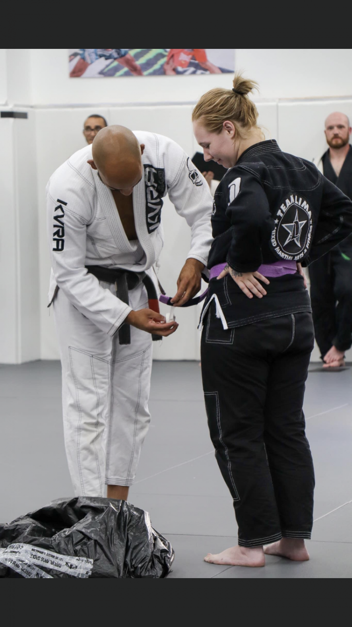 Purple belt · June 26, 2021 · Promoted by Douglas Lima