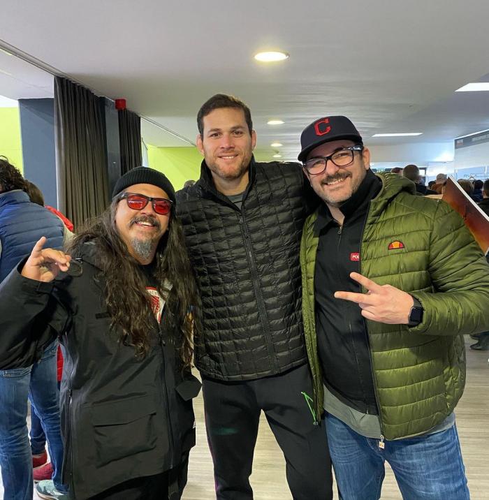 With Roger Gracie and Tone (SYR Europe). Lisbon 2020