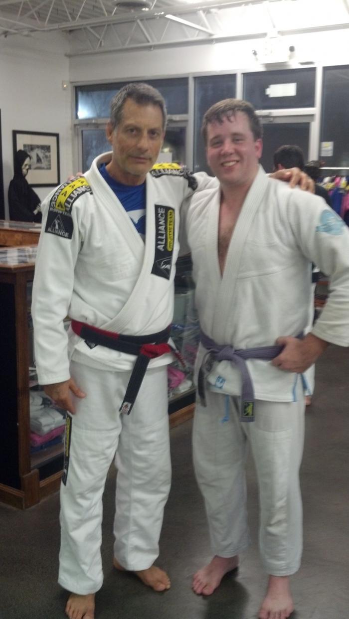 Purple belt · February 1, 2012 · Promoted by Chris Taylor