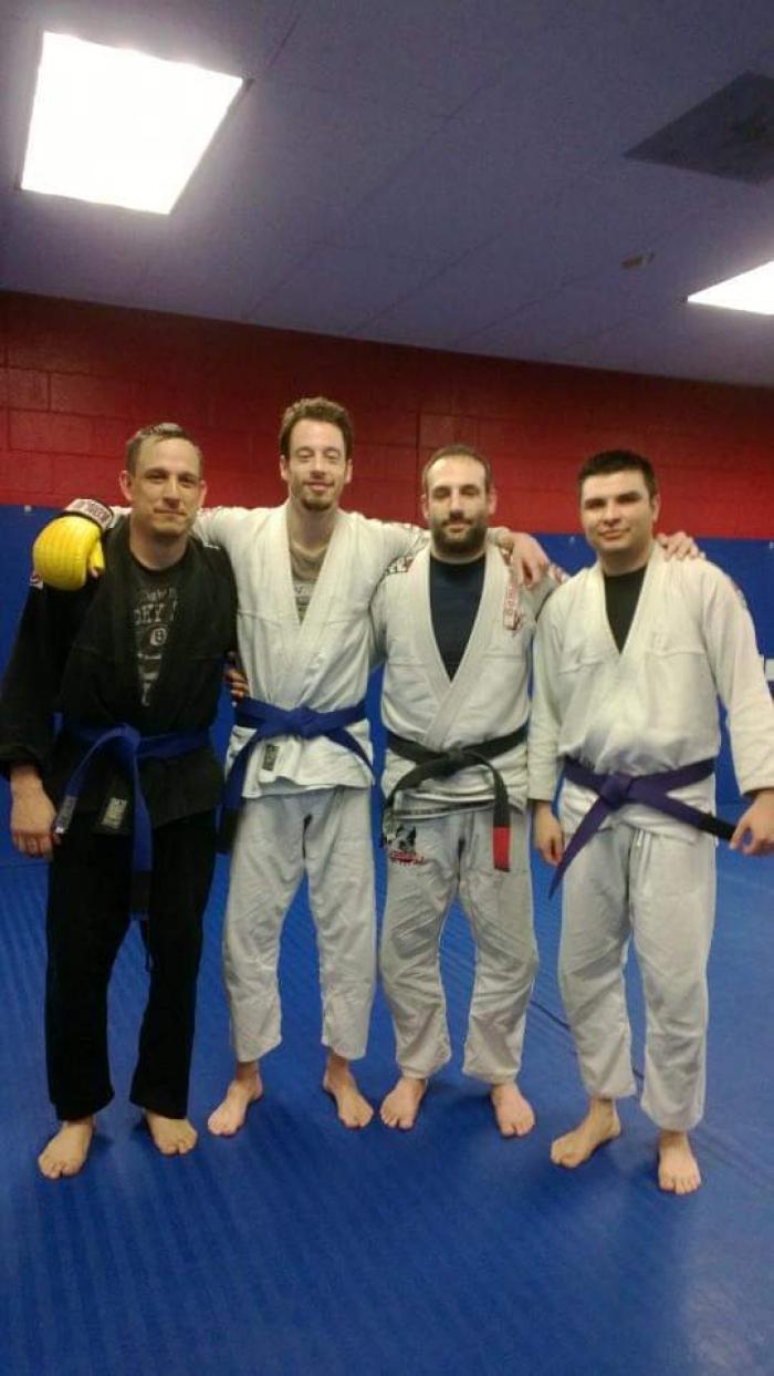 Purple belt · February 9, 2013 · Promoted by Jamie Miller