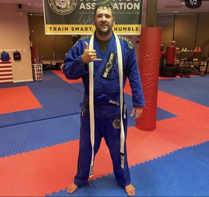 Blue belt · June 1, 2020 · Promoted by Aaron Lawrence
