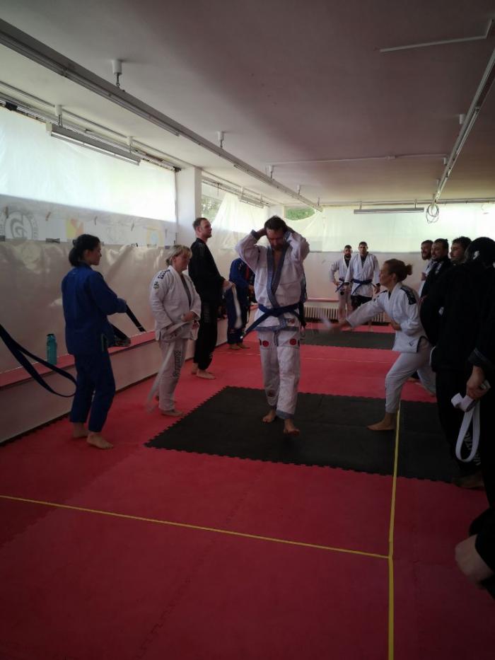 Blue belt · July 3, 2021 · Promoted by Stephan Van Wichelen