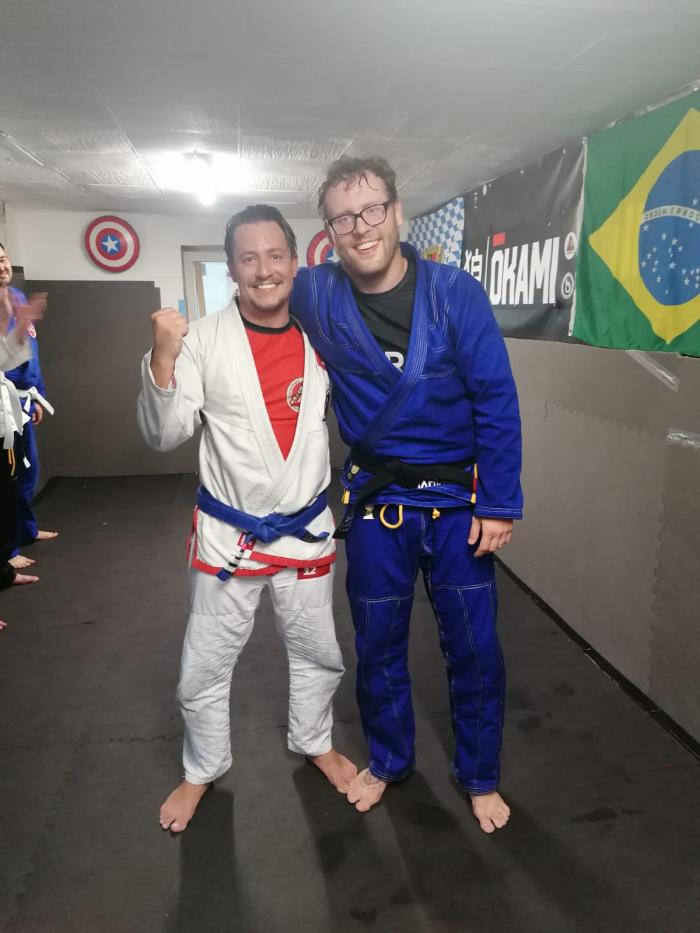 Blue belt · February 25, 2018 · Promoted by Luiz Palhares