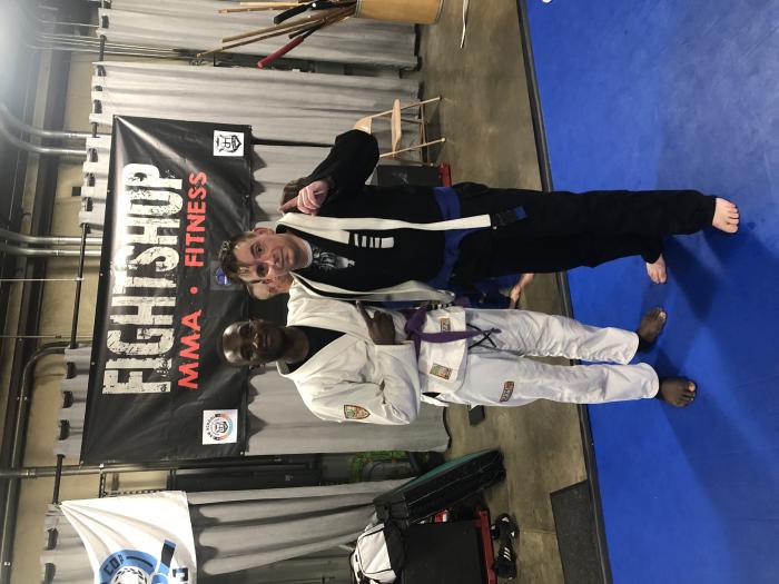 Blue belt · June 24, 2021 · Promoted by Anthony Jones