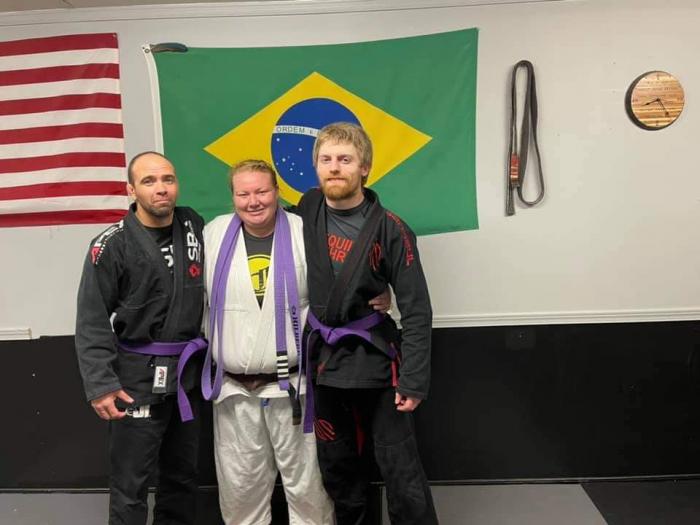 Purple belt · April 11, 2021 · Promoted by Master Sylvio Behring