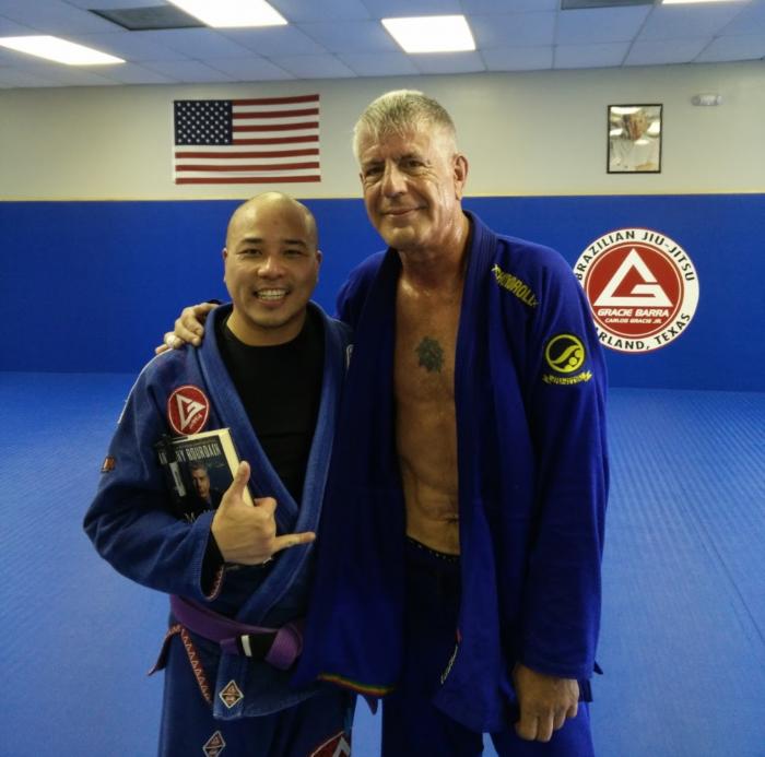 After training with Anthony Bourdain (2nd day of 2)