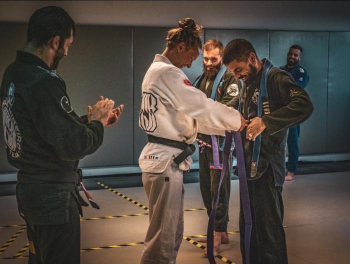 Purple belt · July 12, 2021 · Promoted by Charlotte von Baugharten