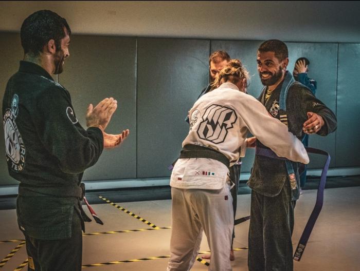Purple belt · July 12, 2021 · Promoted by Charlotte von Baugharten