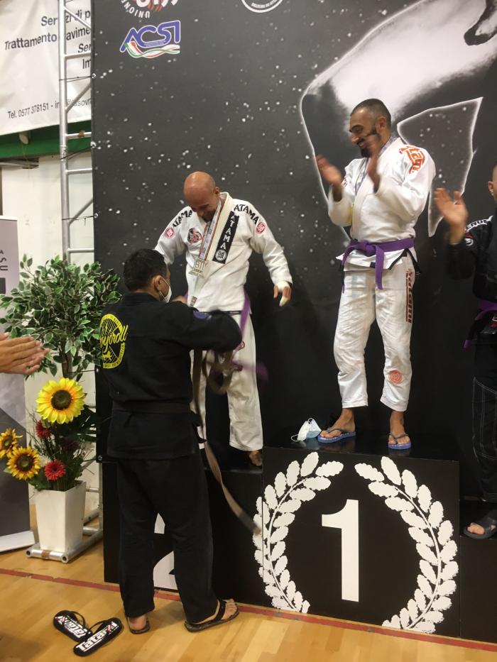 Brown belt · July 11, 2021 · Promoted by Gianfranco Delli Paoli