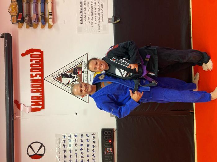 Purple belt · February 11, 2021 · Promoted by Ron Manes