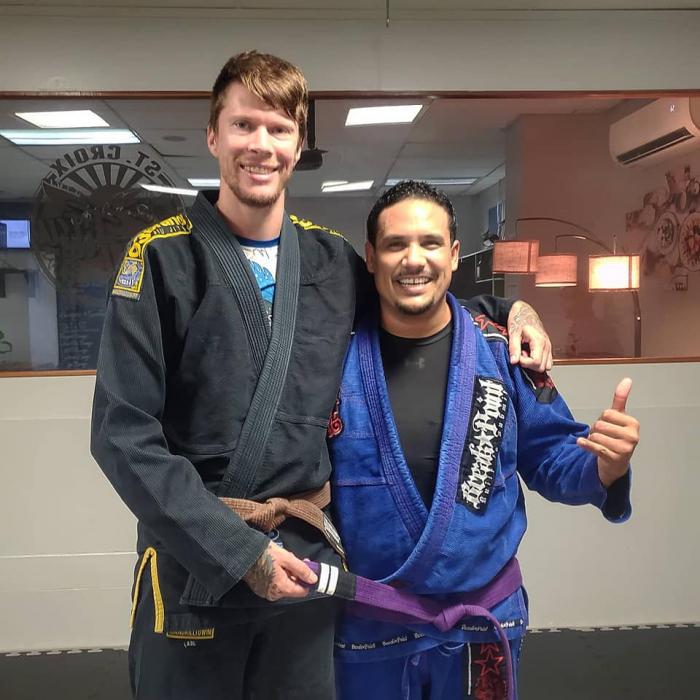 Purple belt · December 4, 2014 · Promoted by Adam Gonzalez