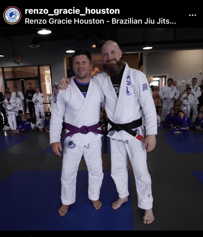 Purple belt · July 10, 2021 · Promoted by Brian Marvin