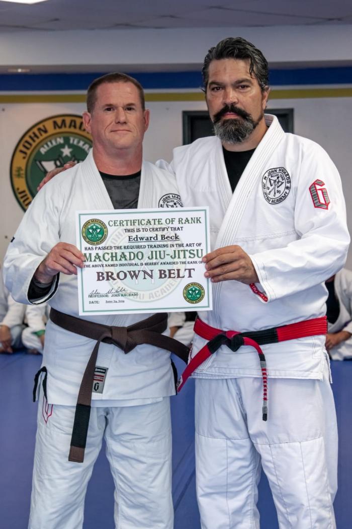 Brown Belt Promotion