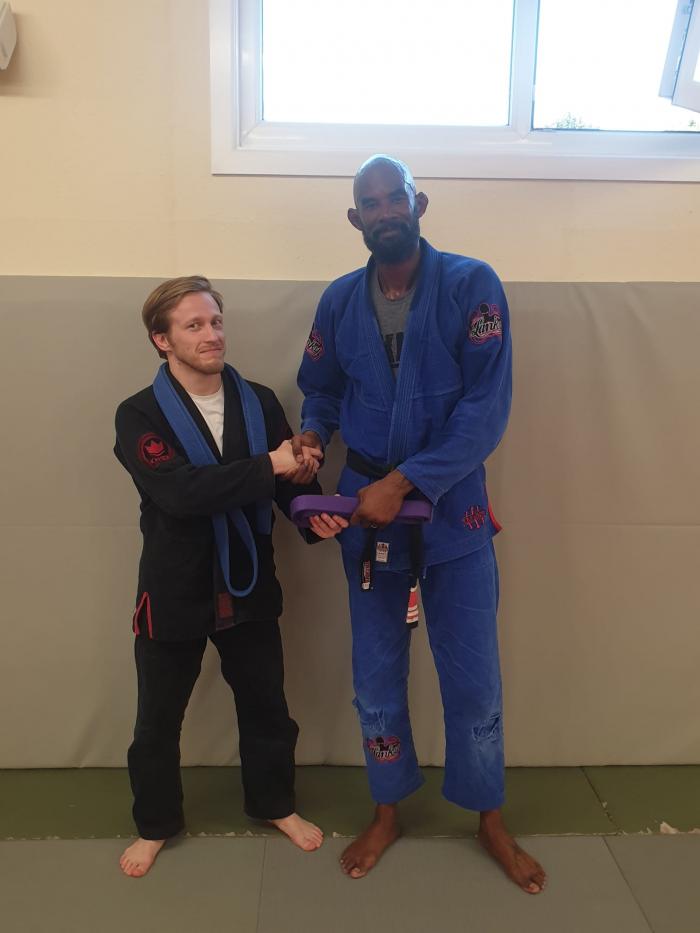 Purple belt · July 19, 2021 · Promoted by Vic Scott