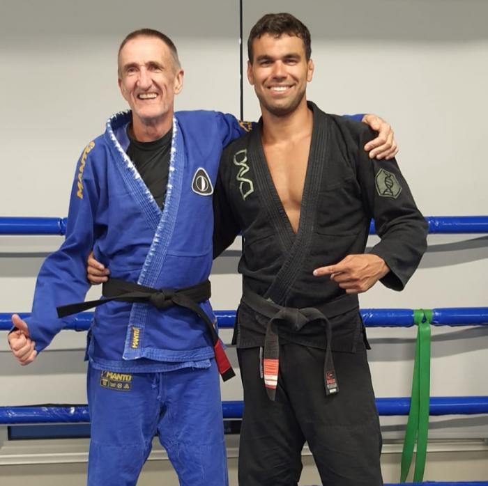 Old man, old gi, new belt!