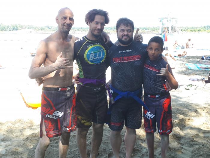 Blue belt · July 29, 2018 · Promoted by Michael Hockenjos