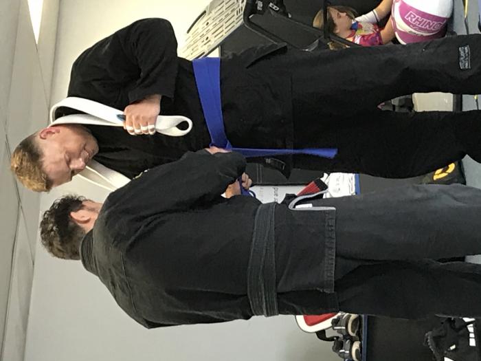 Blue belt · July 20, 2021 · Promoted by Shawn Prosser