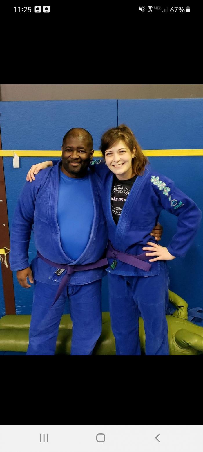 Purple belt · December 12, 2018 · Promoted by Casey Baynes