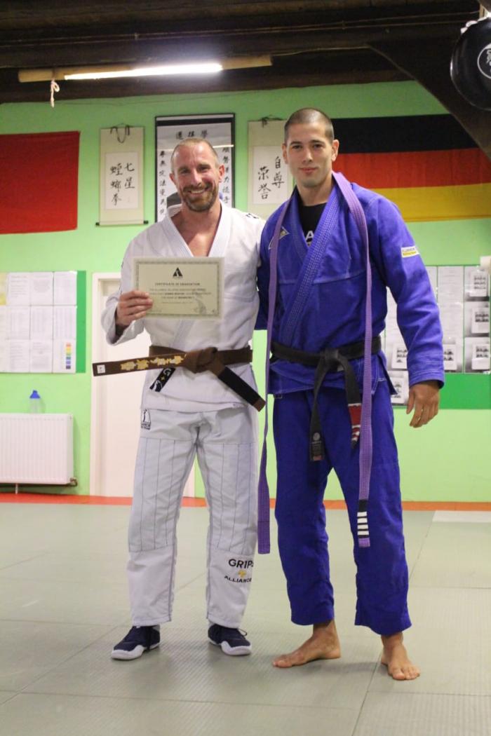 Brown belt · July 22, 2021 · Promoted by Arthur Pucci