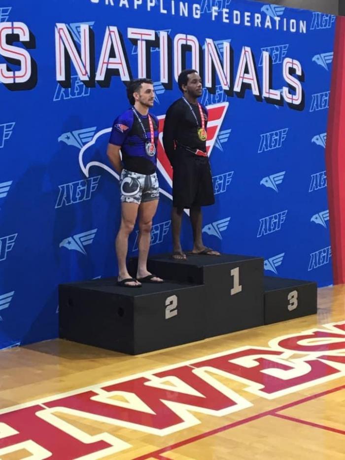Blue belt · December 8, 2018 · Promoted by Shane Weinischke