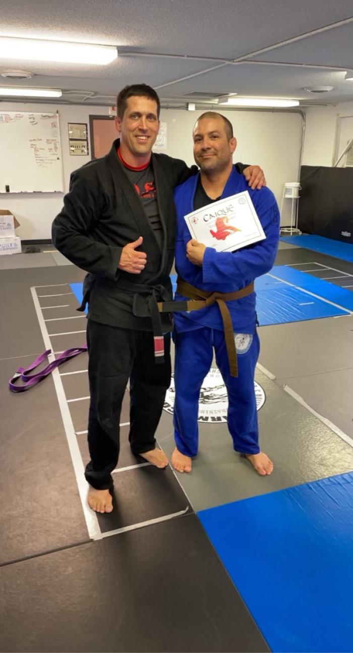 Brown belt · July 10, 2021 · Promoted by Shawn Pretat