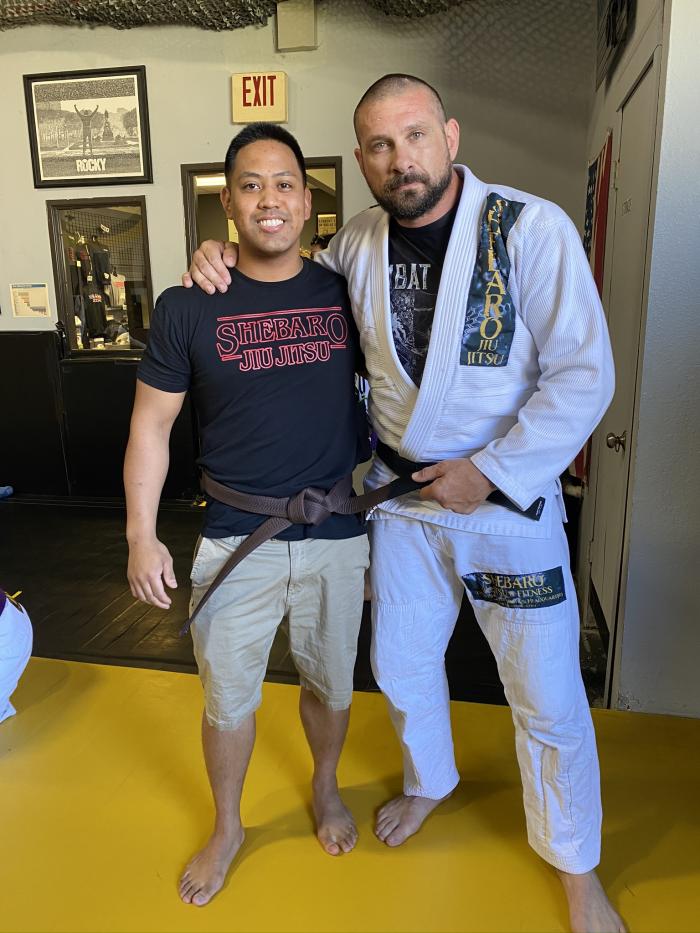 Brown belt · June 11, 2020 · Promoted by Alan Shebaro