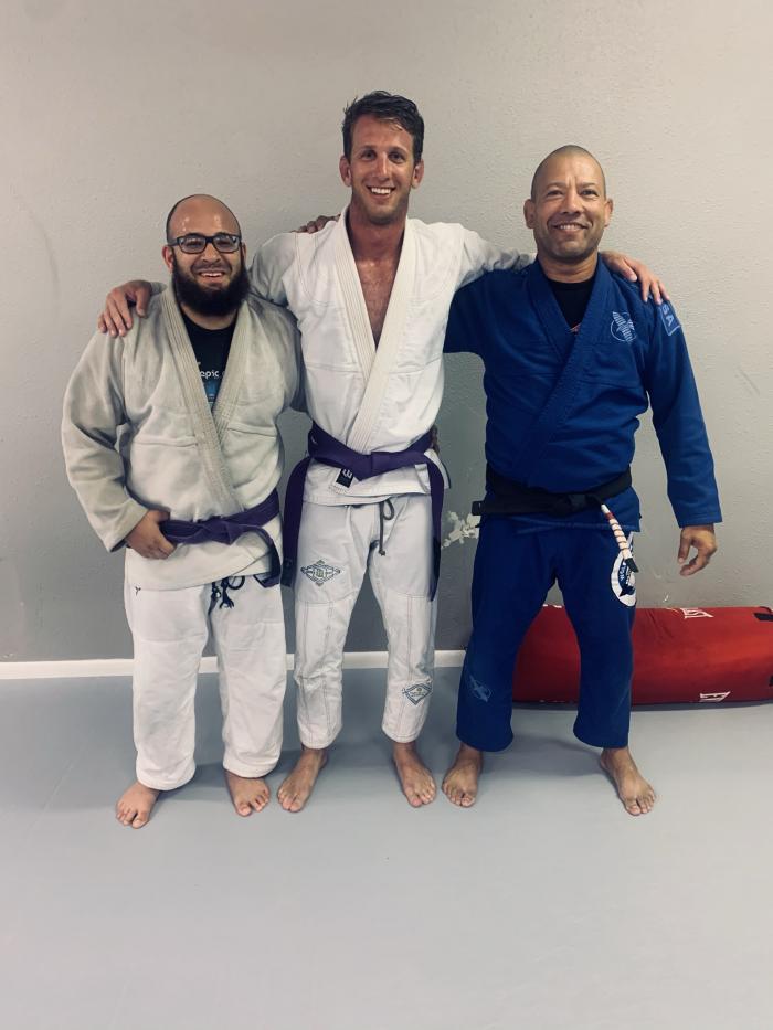 Purple belt · December 2, 2020 · Promoted by Charles Dos Anjos