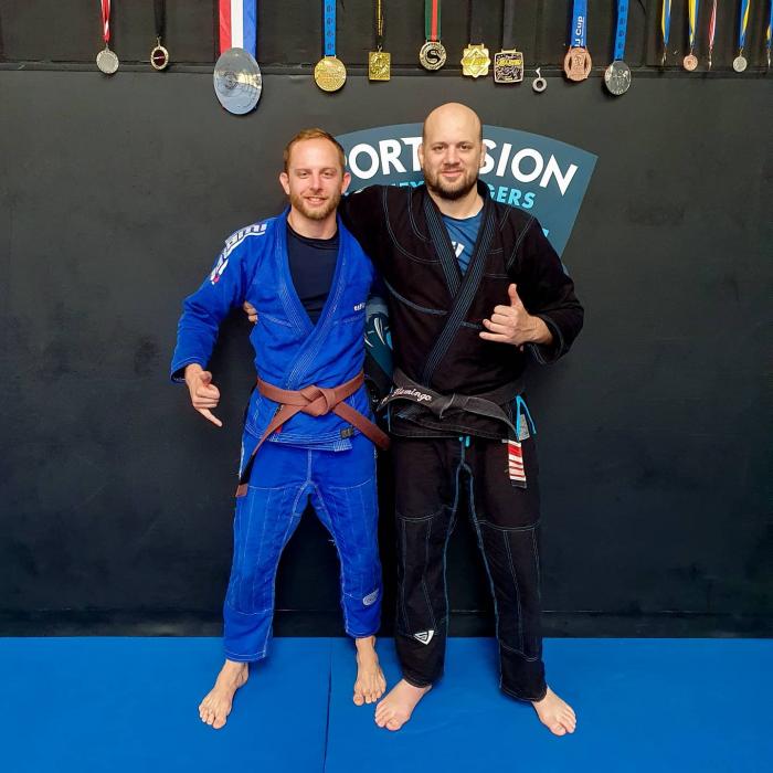 Brown belt · July 24, 2021 · Promoted by Jochem Branderhorst