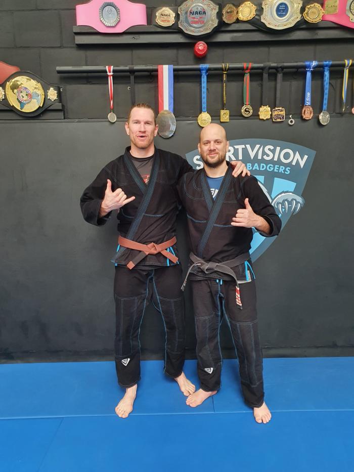 Brown belt · July 24, 2021 · Promoted by Jochem Branderhorst