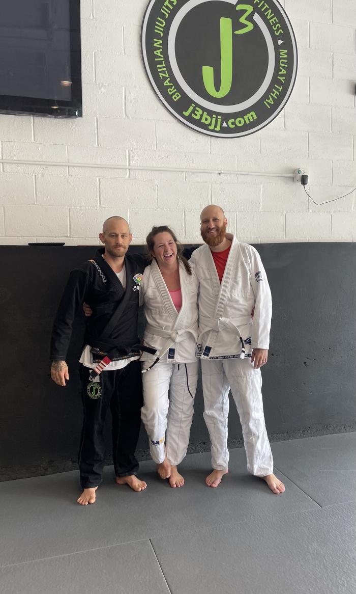 My husband and I with Jeff Glover