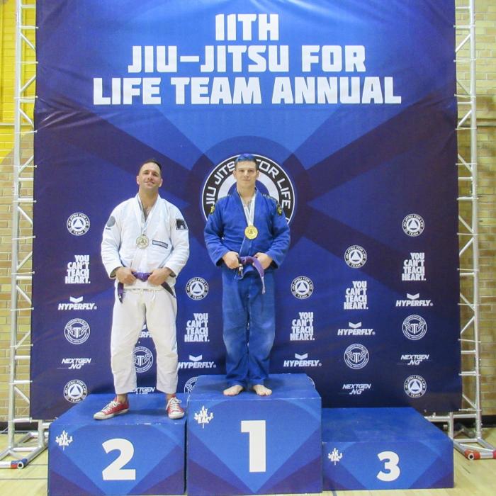 11th Annual Jiu-Jitsu for Life Team Annual - Masters Purple 88.3 kilos