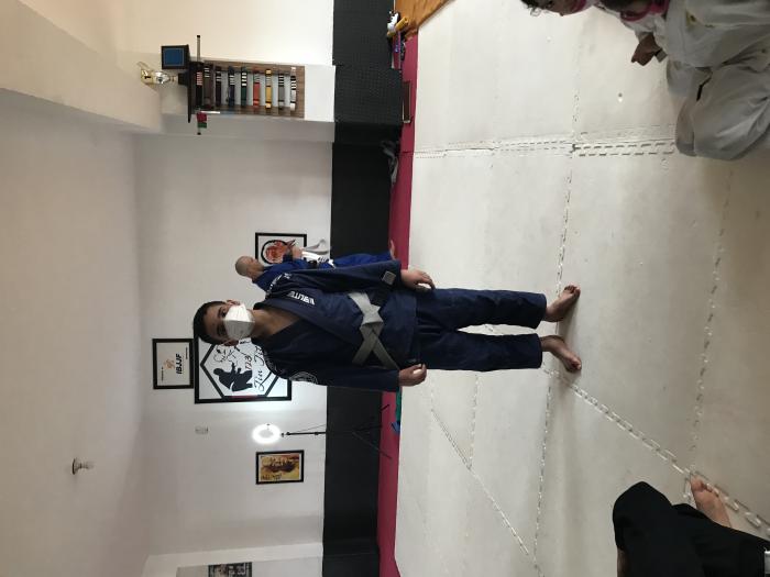 Gray belt · April 17, 2021 · Promoted by Angel Forero