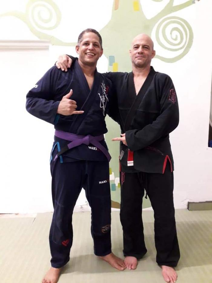 Purple belt · July 12, 2021 · Promoted by CARLOS "CAVERNICOLA" RODRIGUEZ