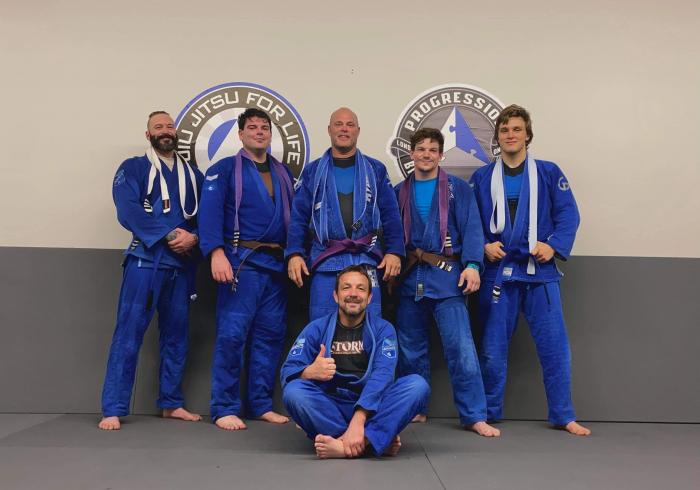 Brown belt promotion from James Haourt - Spring 2021