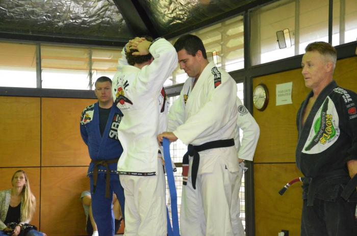 Blue belt · November 1, 2013 · Promoted by Robert Naumovski