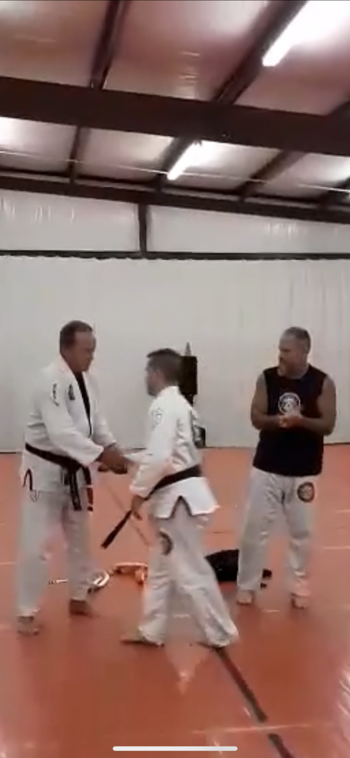 Scott Phillips invincible academy - brown belt promotion