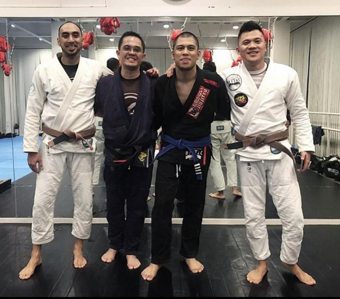 Blue belt · July 3, 2017 · Promoted by Pichon Garcia