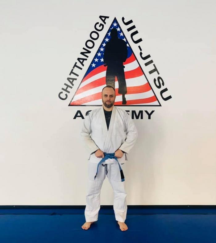 Blue belt · January 25, 2020 · Promoted by Mickey Swafford