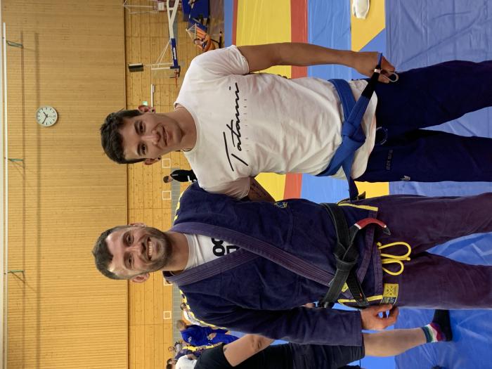Blue belt · July 31, 2021 · Promoted by Chris Paines