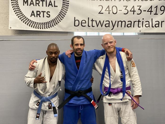 Purple belt · July 31, 2021 · Promoted by Nicholas Robison